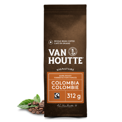 Van Houtte Colombia Fairtrade Signature Collection Dark Roast Whole Beans