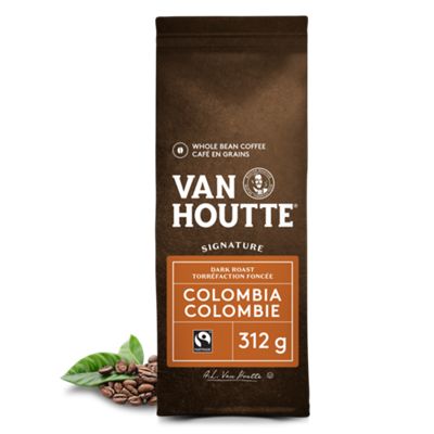 Van Houtte Café Colombie Fairtrade Collection Signature de la Torréfacation Foncée en Grains
