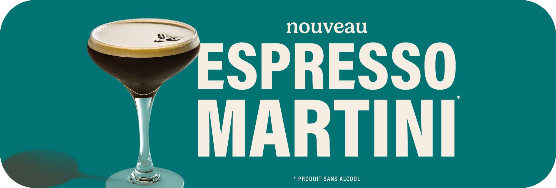 Nouveau Van Houtte Espresso Martini Café Torréfaction Mi-Noire — produit non alcoolisé