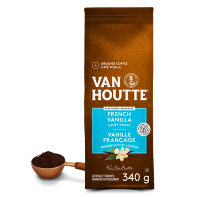 Van Houtte French Vanilla Light Roast Ground Coffee