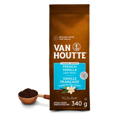 Van Houtte Café Vanille Française de Torréfaction Légère Moulu