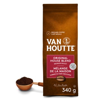 Van Houtte Café Mélange de la Maison de Torréfaction Moyenne Moulu